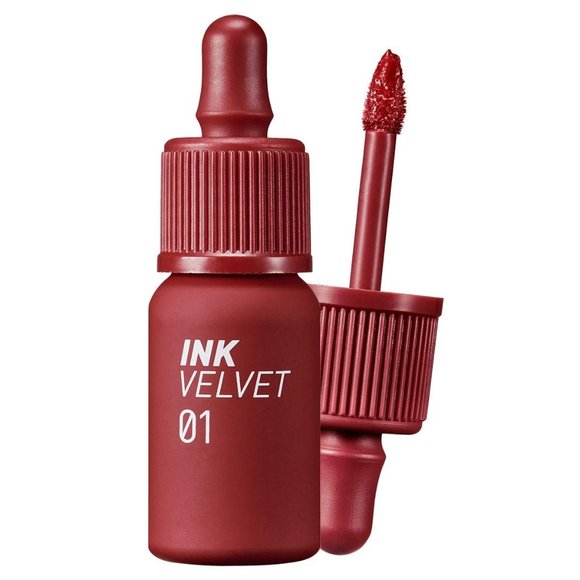 Peripera Ink the Velvet Lip Tint High Pigment Color, Longwear 01 Good Brick - Picture 1 of 2